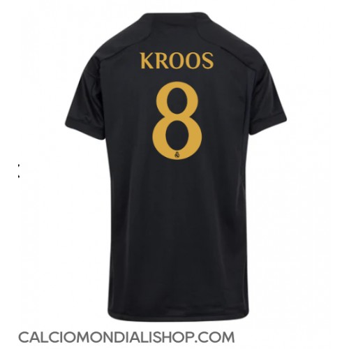 Maglie da calcio Real Madrid Toni Kroos #8 Terza Maglia Femminile 2023-24 Manica Corta